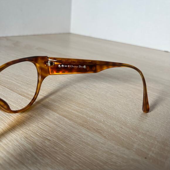 Vintage Christian Dior 2765 10 Sunglasses Brown Gold 59-14